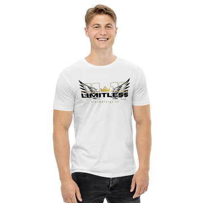 LIMITLESS Men’s White Tee