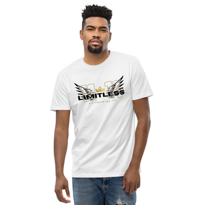 LIMITLESS Men’s White Tee