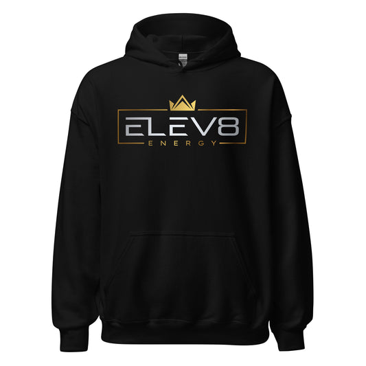 Elev8 Energy Hoodie | Unisex Black