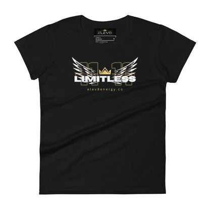 LIMITLESS | Women's short sleeve t-shirt | Black